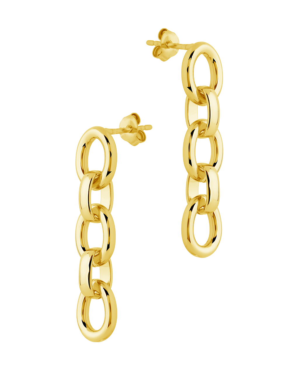 Frankie Chain Link Drop Earrings