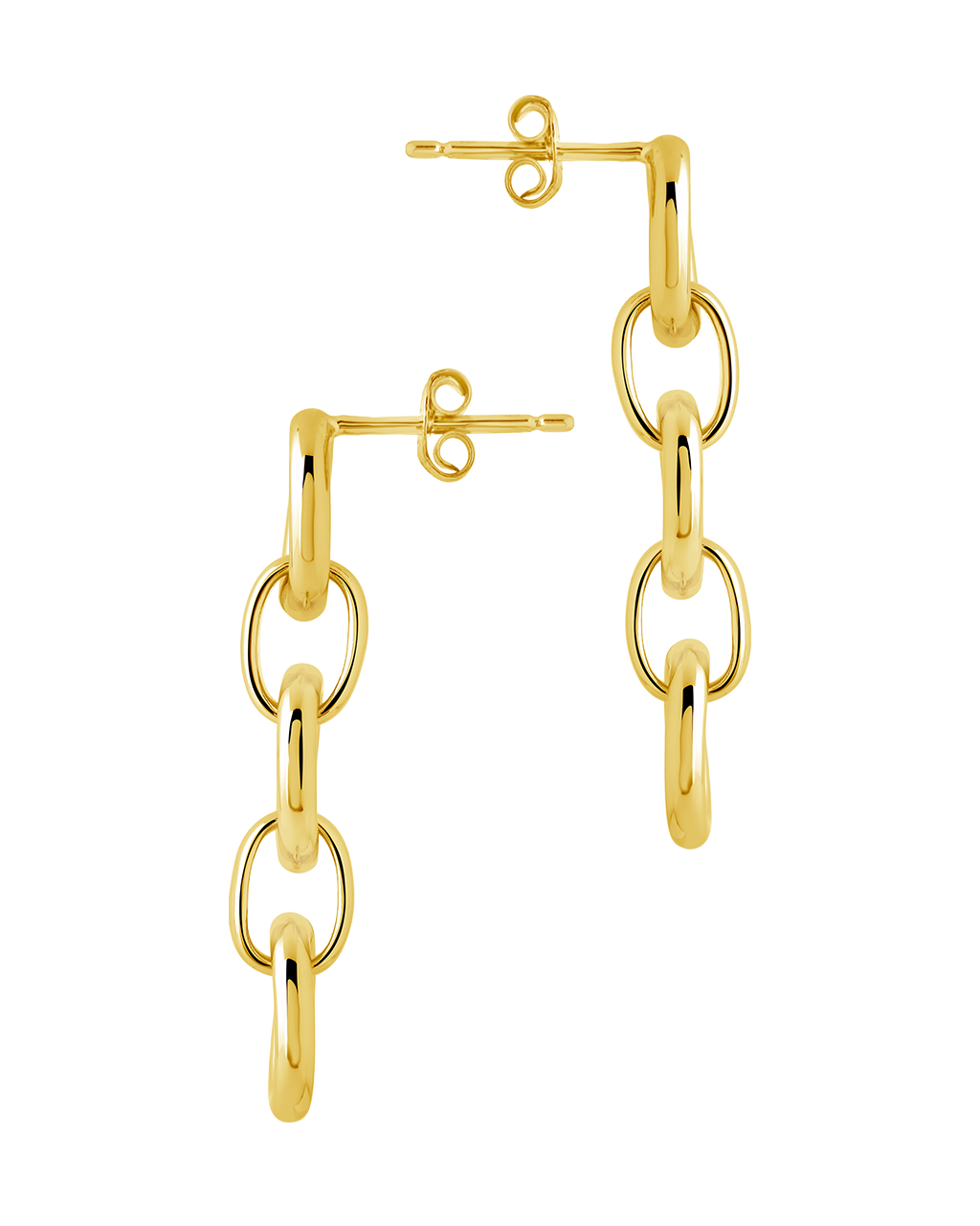 Frankie Chain Link Drop Earrings