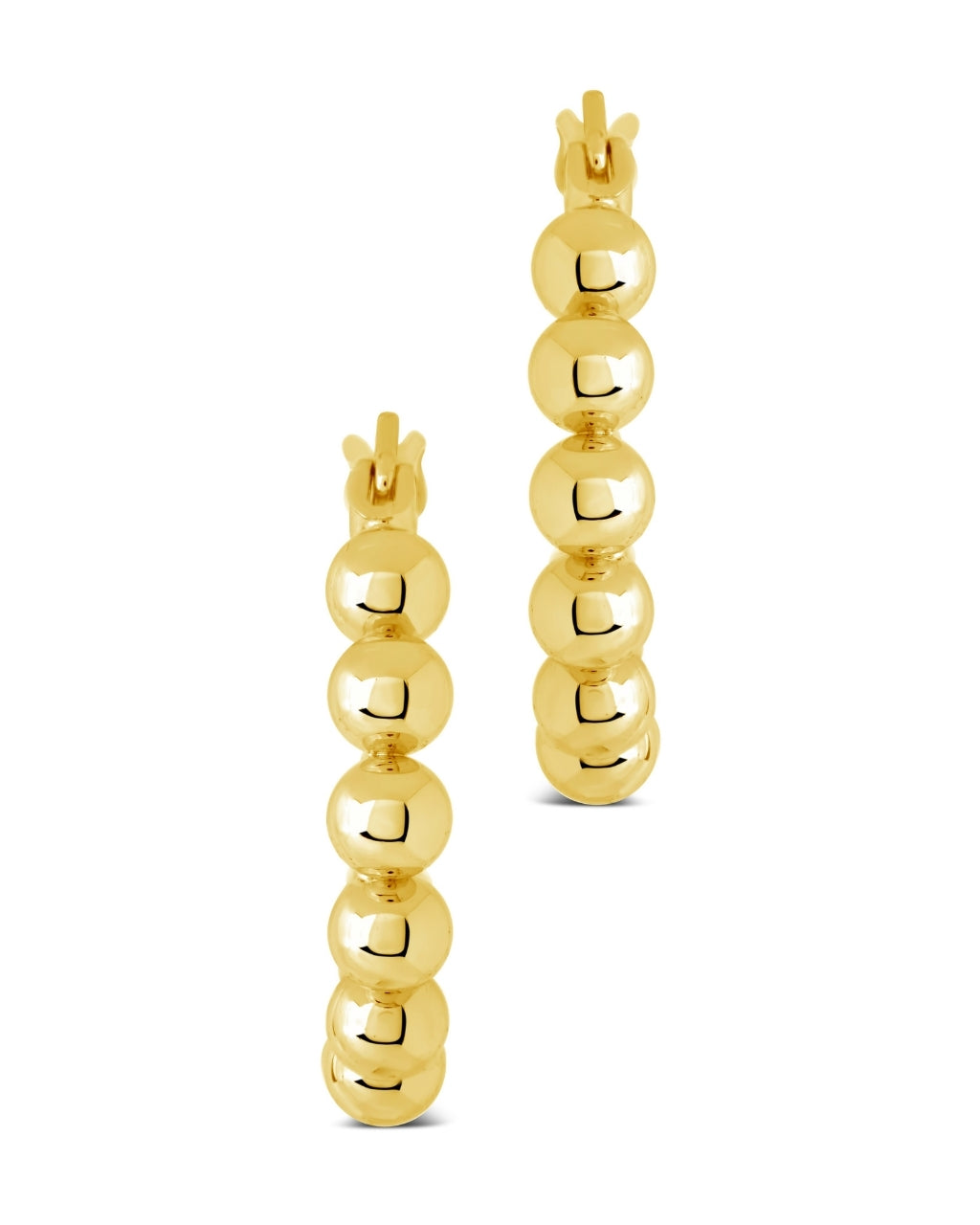 Bubble Sphere Hoop Earrings