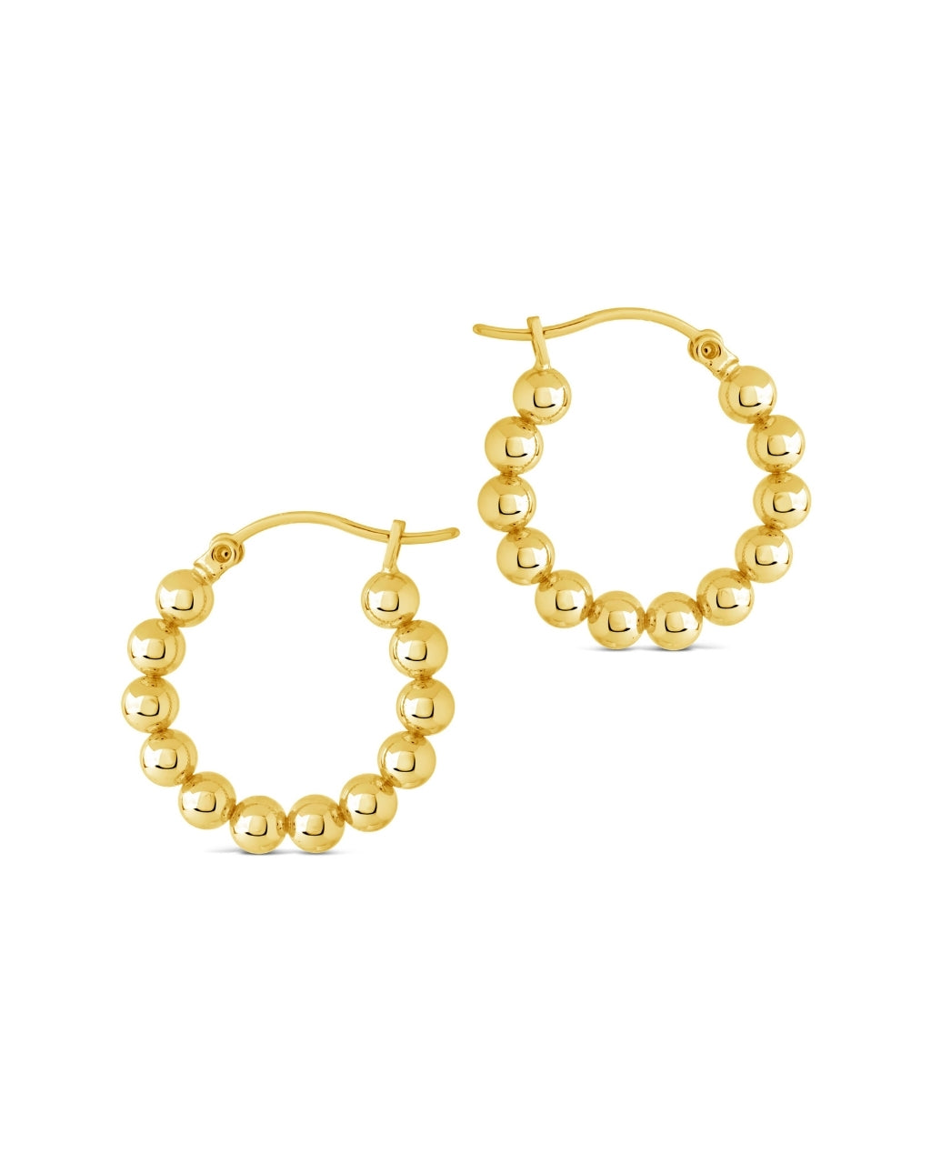 Bubble Sphere Hoop Earrings
