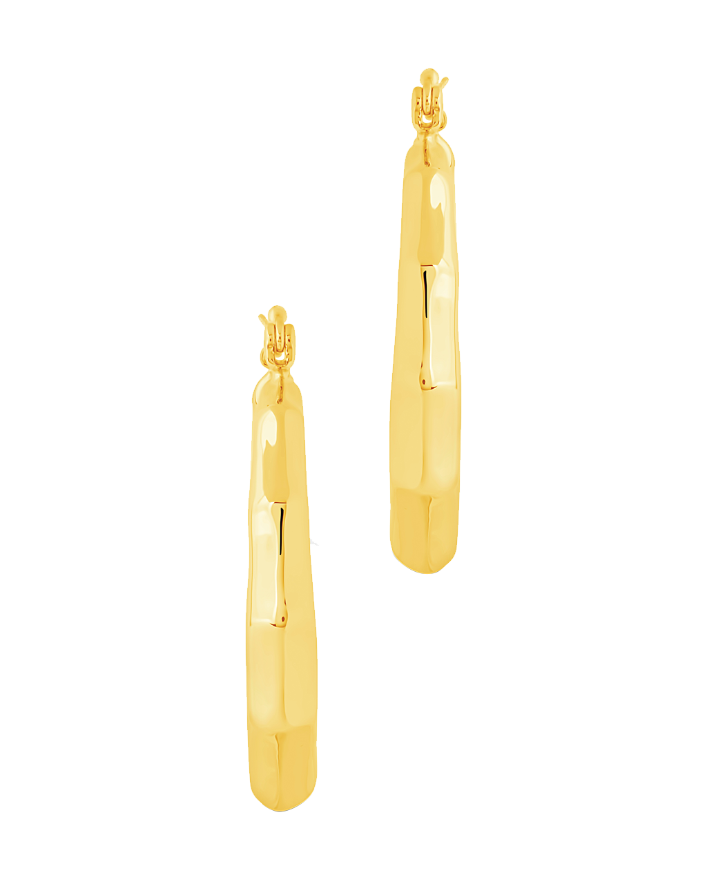 Zia Door Knocker Hoop Earrings