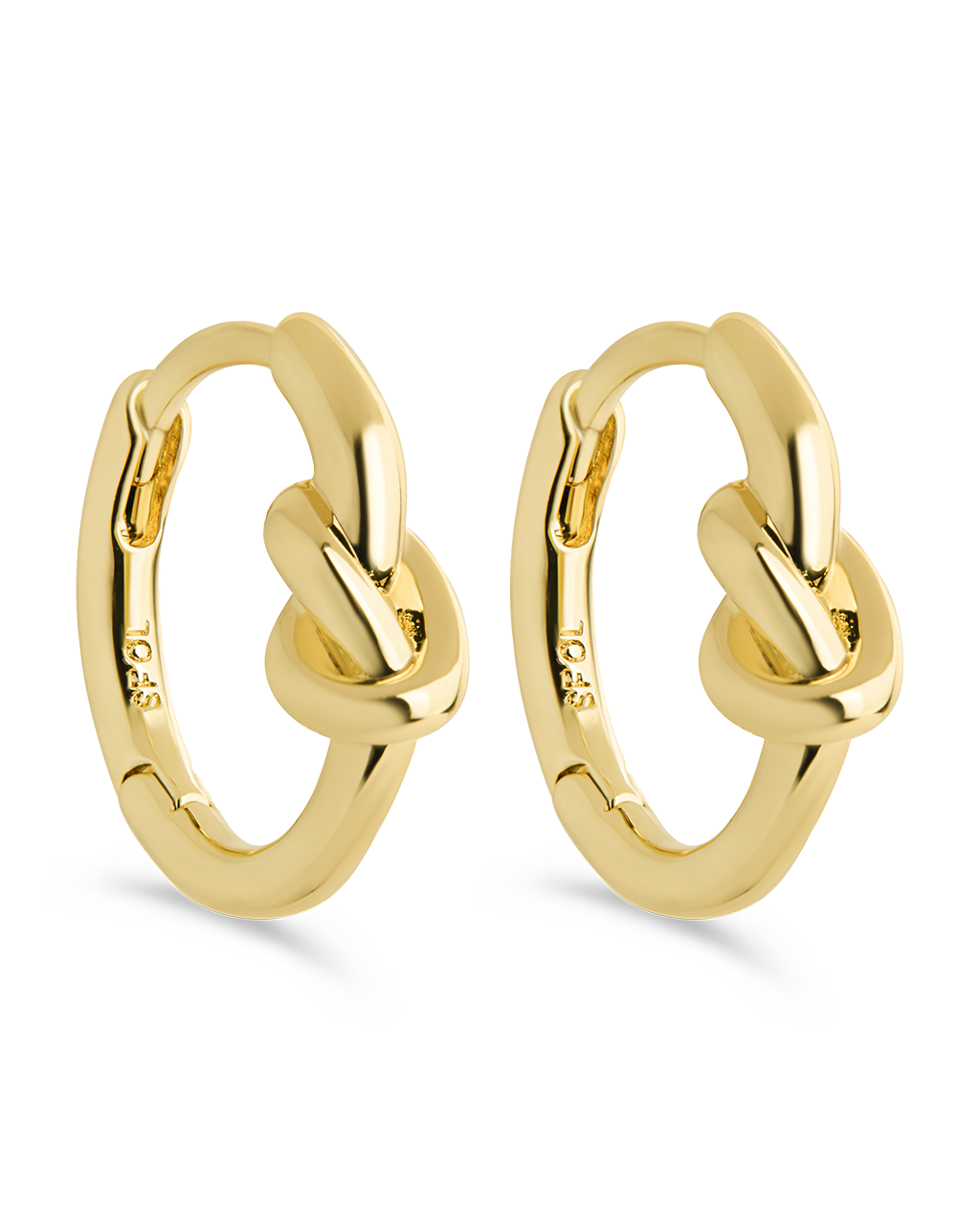 Minnie Love Knot Micro Hoops