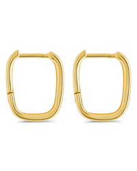 Annika Polished Micro Hoop Earrings - Sterling Forever