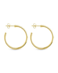 Corinne Textured Braided Hoop Earrings - Sterling Forever