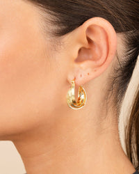 Emery Triple Row Layered Earrings - Sterling Forever