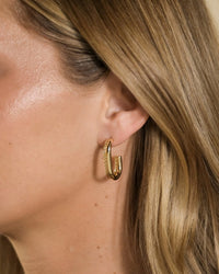 Callista Braided Suspender Earrings - Sterling Forever