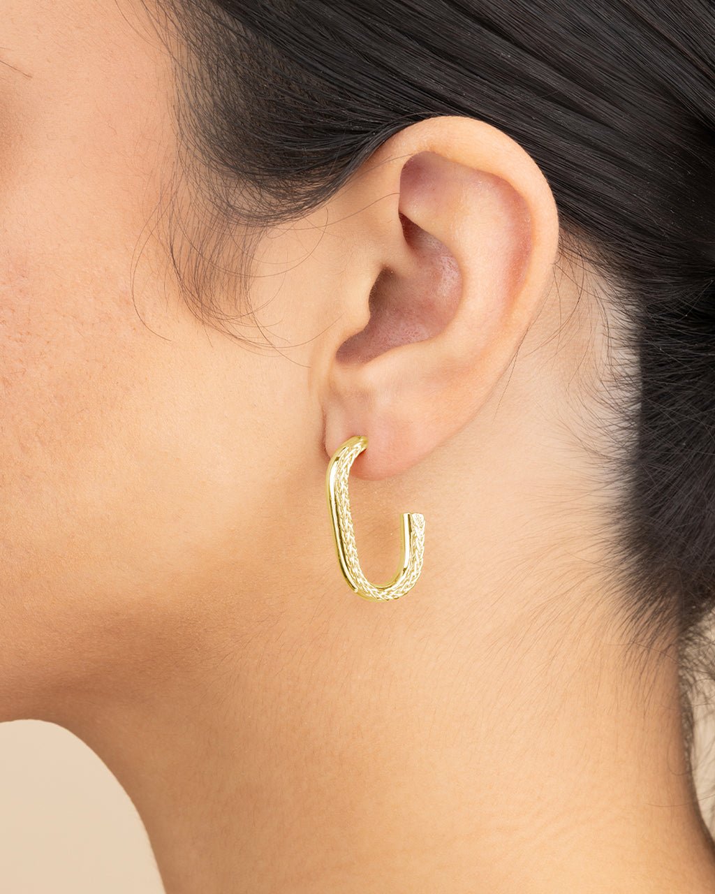 Callista Braided Suspender Earrings - Sterling Forever