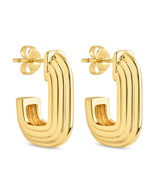 Briella Ribbed Earrings