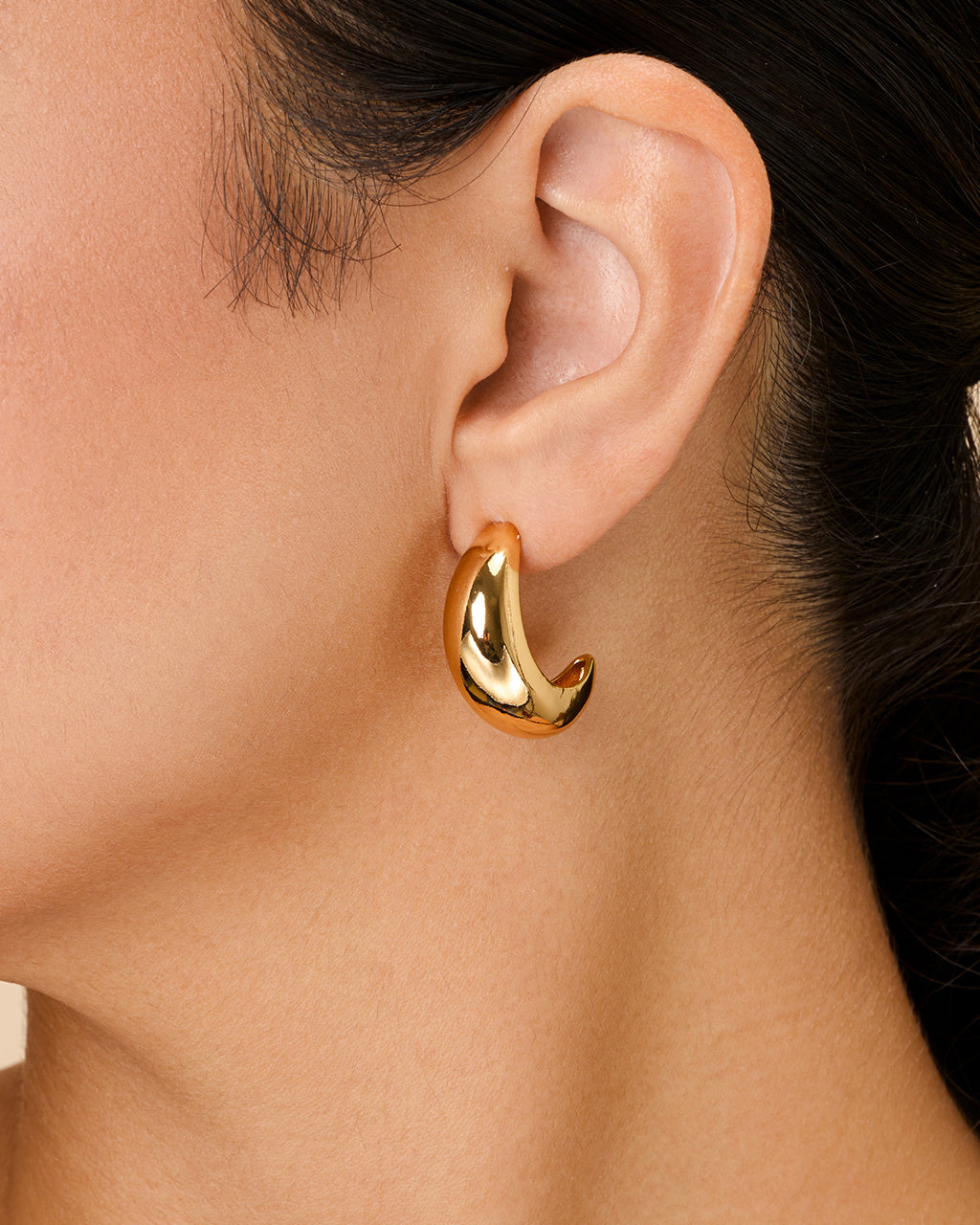 Julia Micro Huggie Hoop Earrings