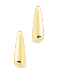 Stephanie Huggie Hoop Earrings