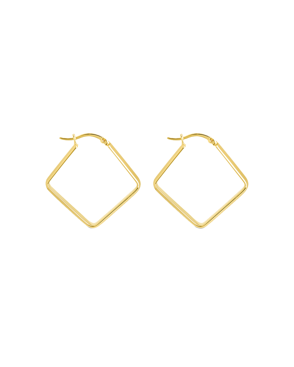 Layla Square Hoop Earrings