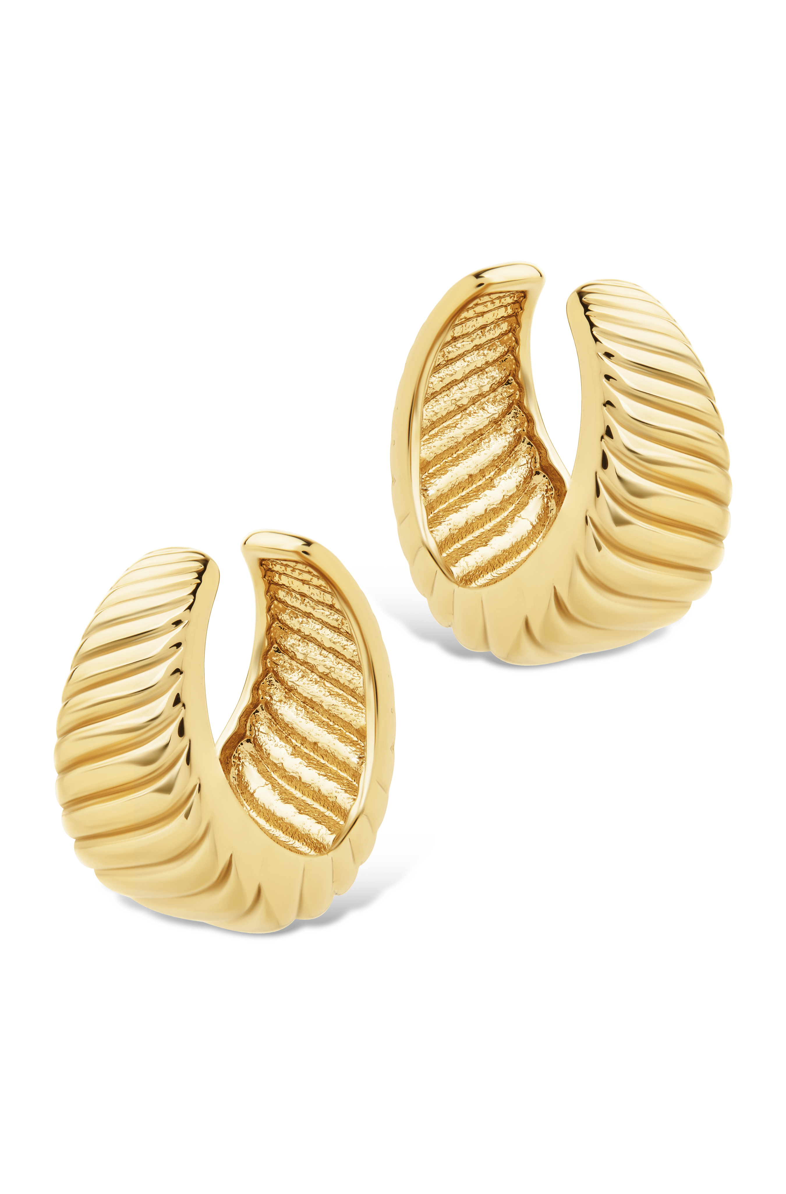 Beth Twisted Croissant Ear Cuff - Sterling Forever