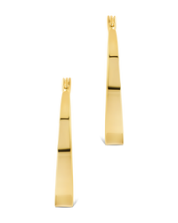 Henrietta Graduated Polished Hoop Earrings