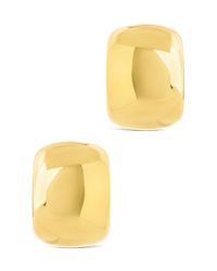 Noelle Bold Smooth Hoop Earrings