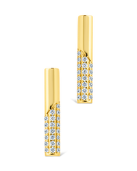 Colette Angular Accent Crawler Earrings