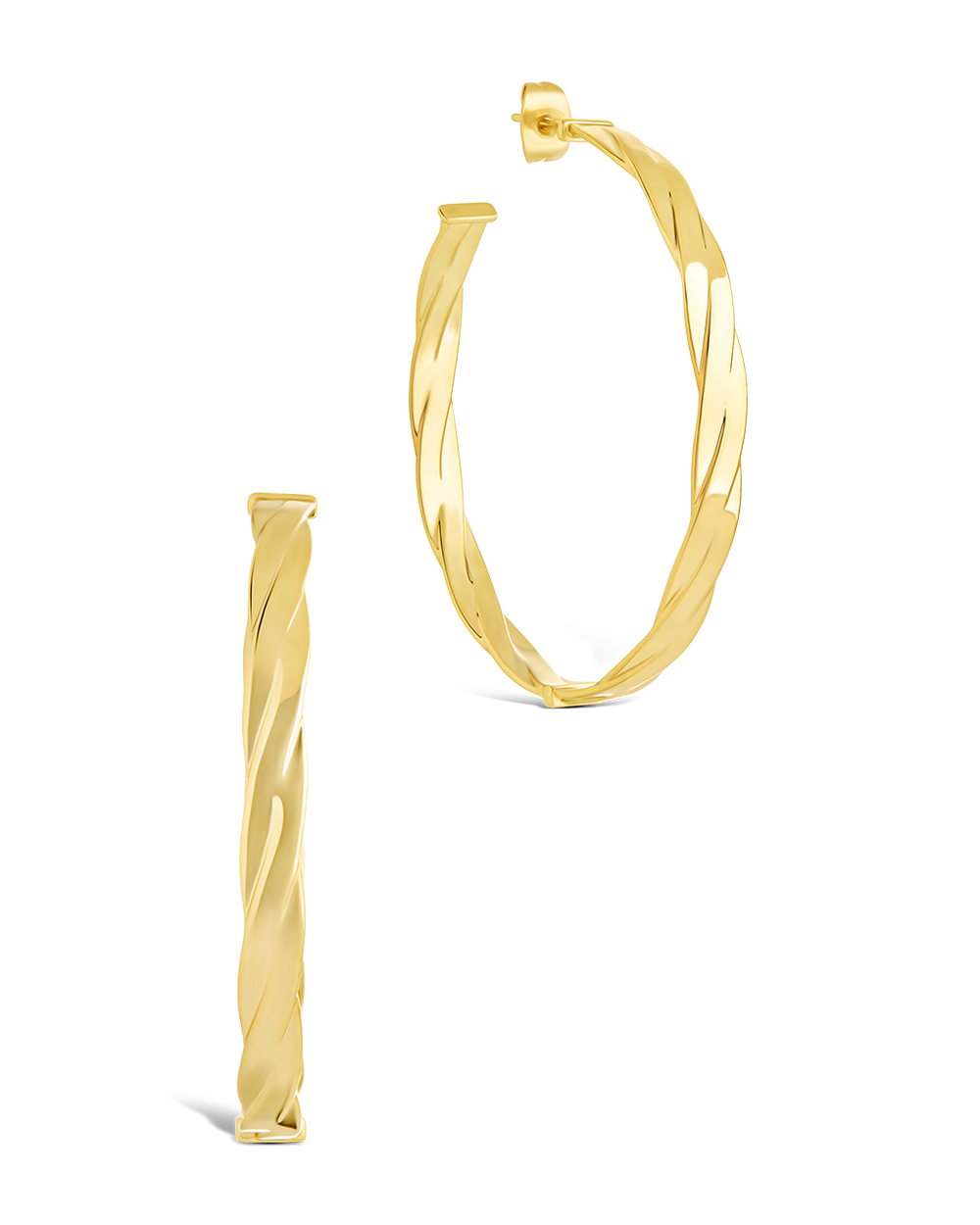 Temperance Braided Hoops