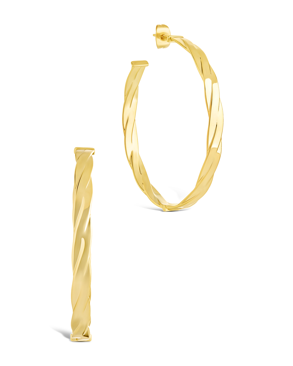 Temperance Braided Hoops