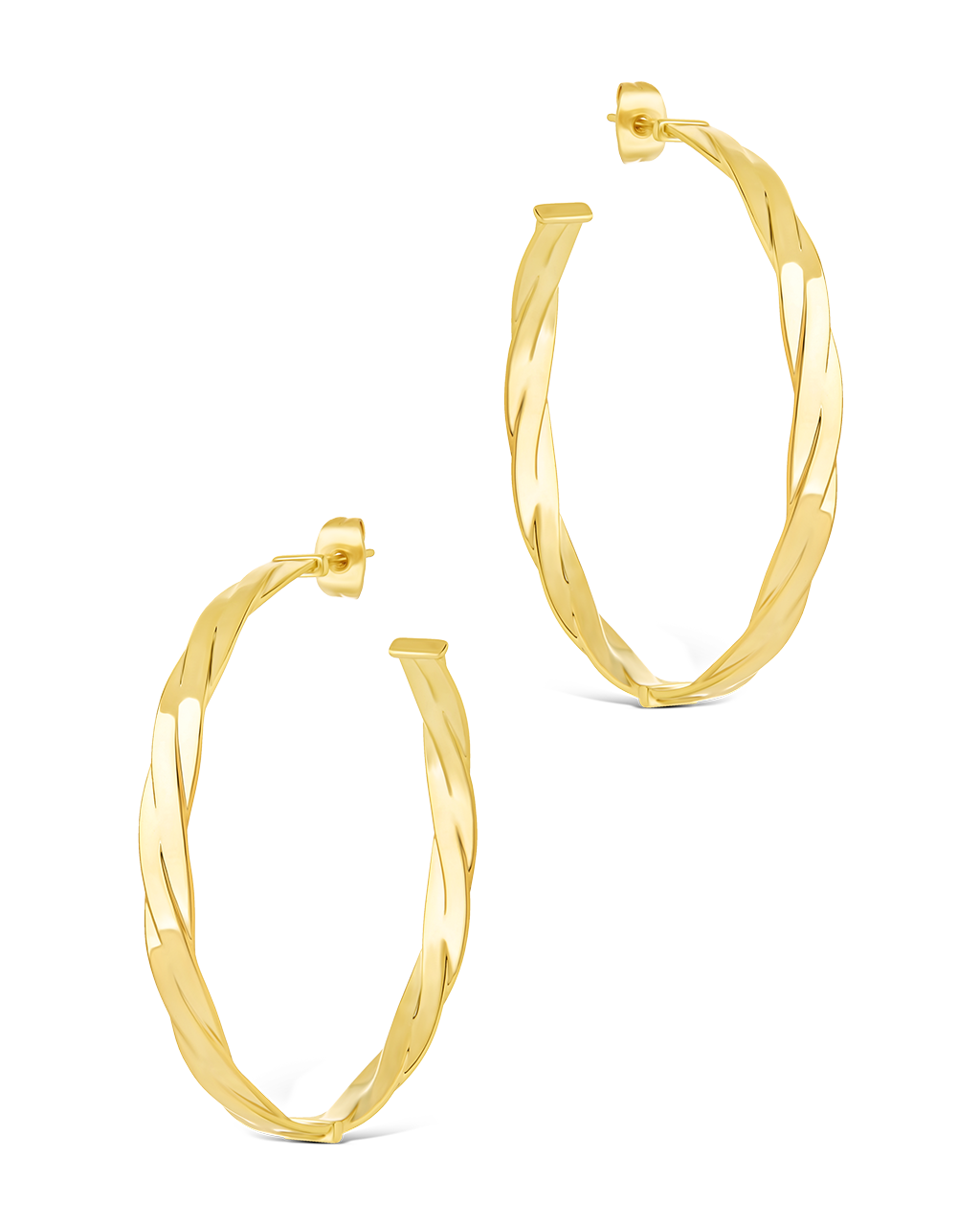 Temperance Braided Hoops