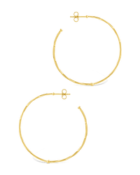 Temperance Braided Hoops - Sterling Forever