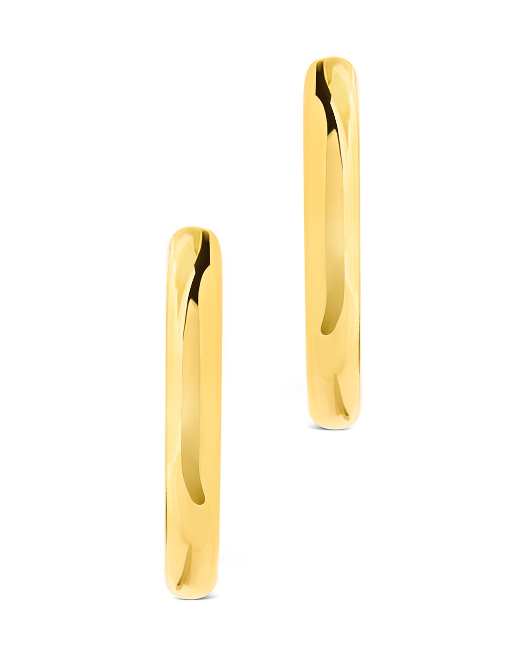 Carmen Polished Infinity Micro Hoops