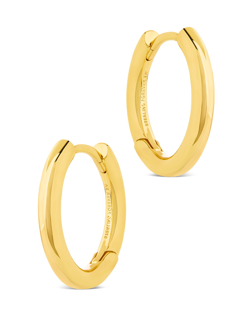 Carmen Polished Infinity Micro Hoops