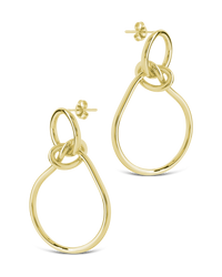 Aubree Twist Knot Dangle Earrings