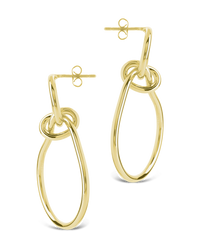 Aubree Twist Knot Dangle Earrings