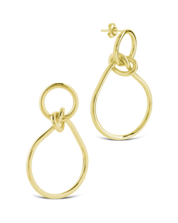 Aubree Twist Knot Dangle Earrings