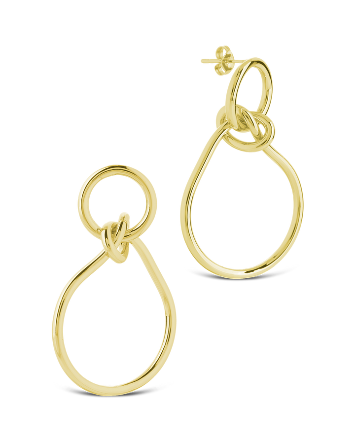 Aubree Twist Knot Dangle Earrings