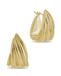 Anouk Braided Twist Hoops