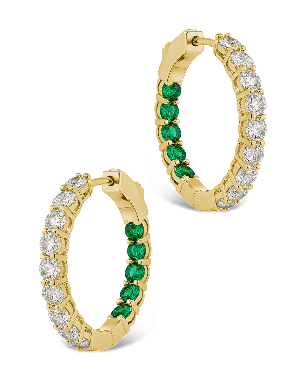 Karsyn Emerald Classic Hoops