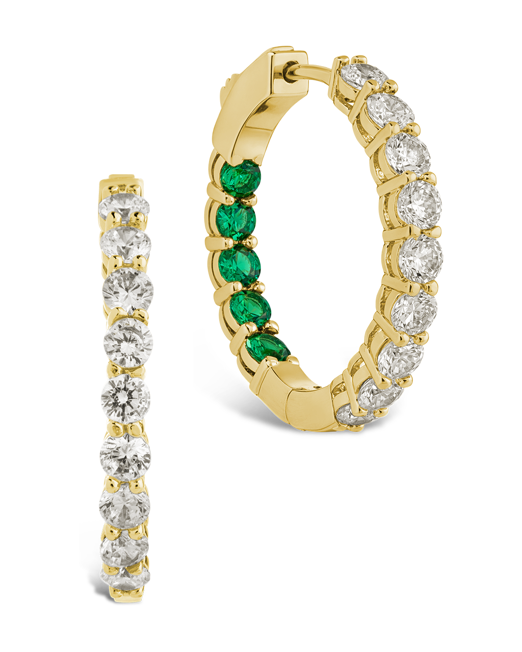 Karsyn Emerald Classic Hoops