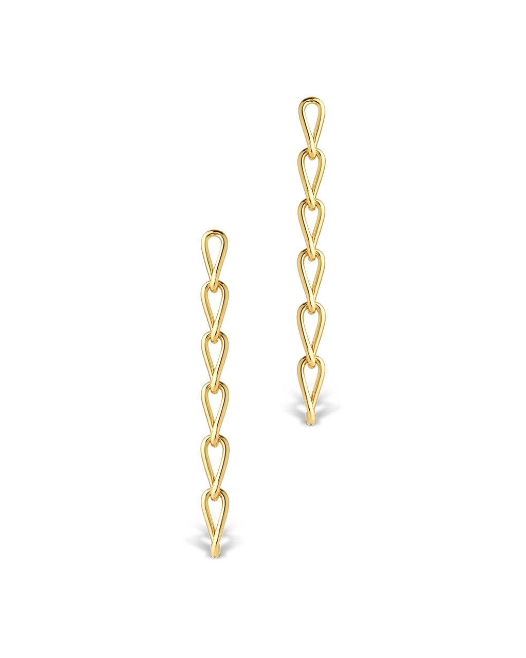 Winter Polished Drop Earrings