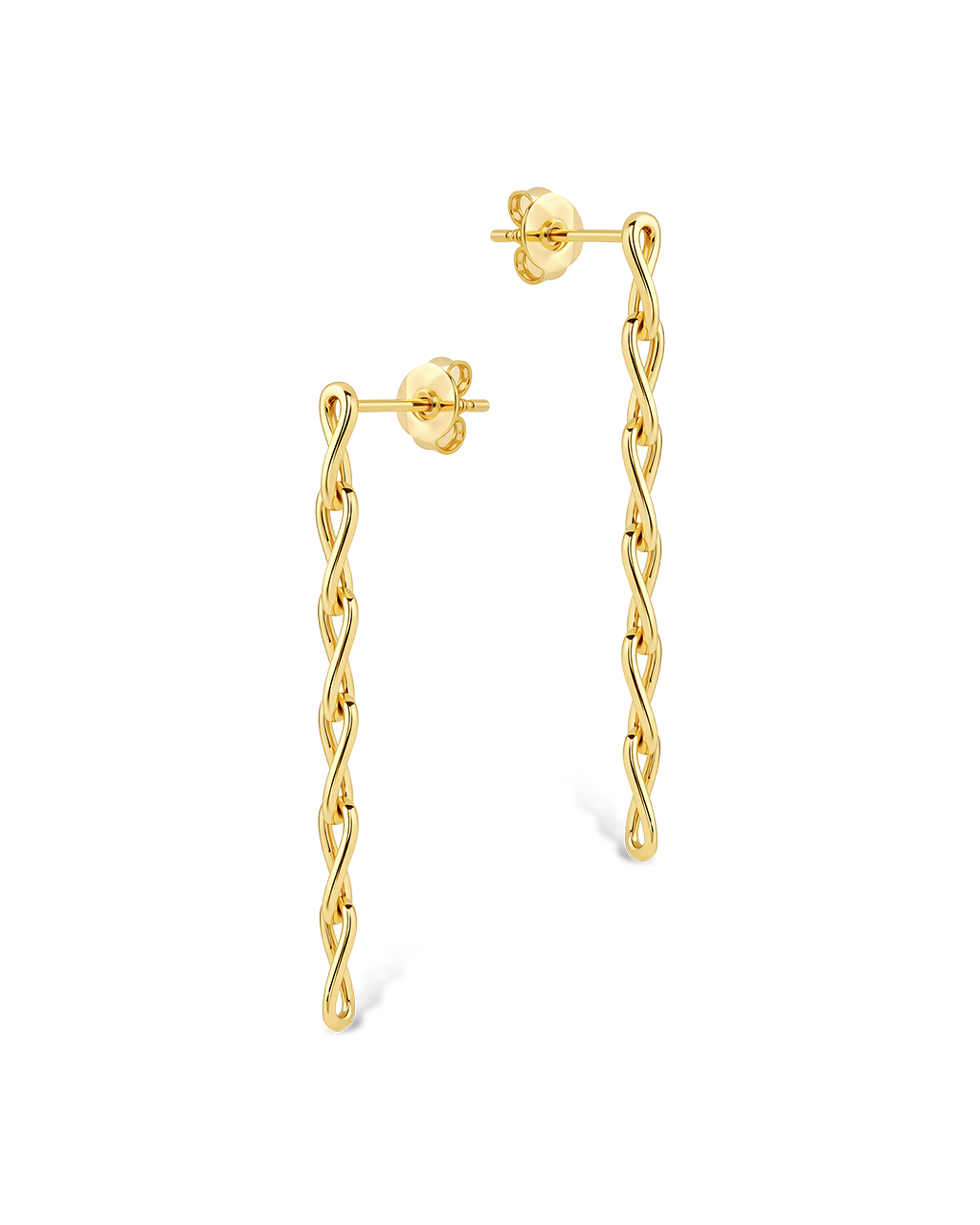 Winter Polished Drop Earrings