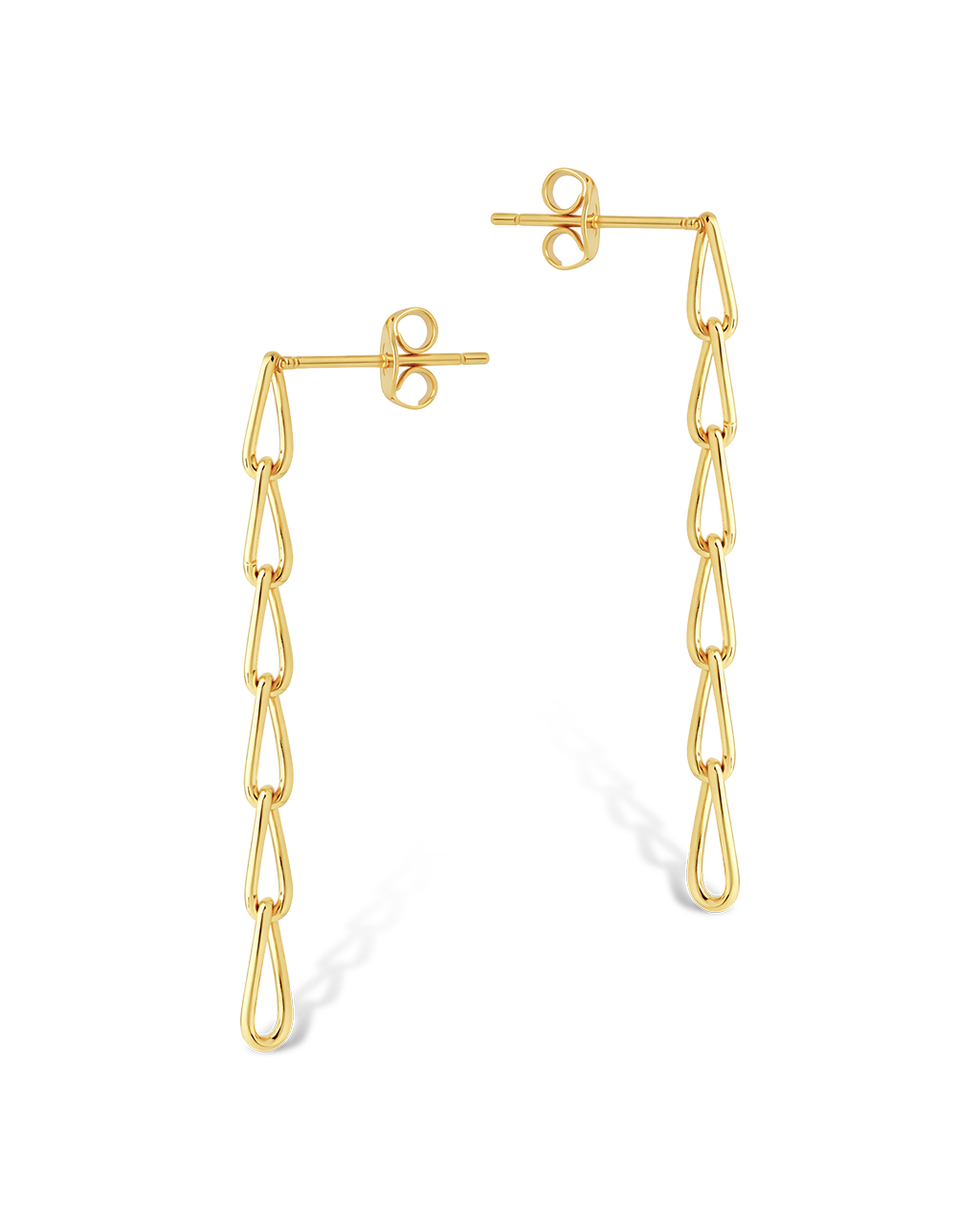 Winter Polished Drop Earrings