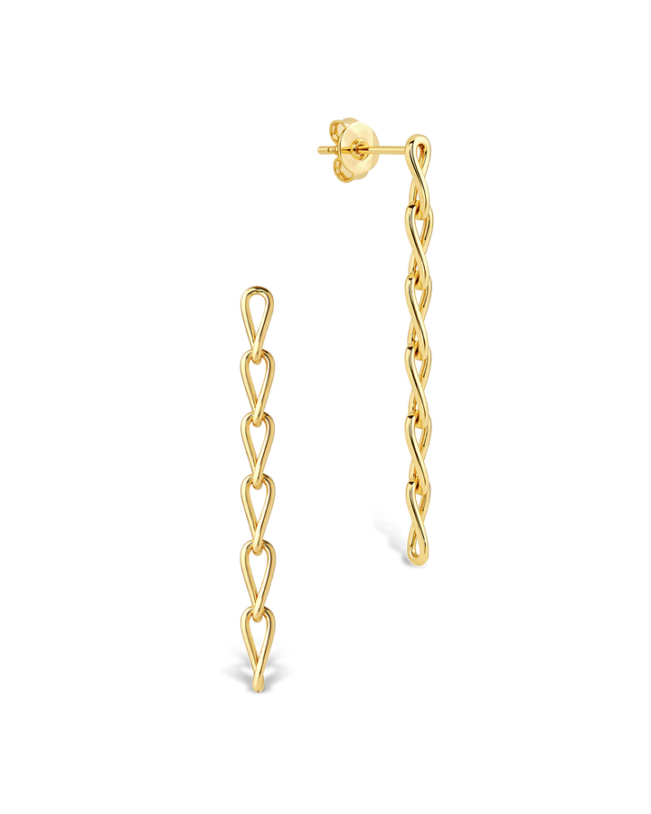 Winter Polished Drop Earrings