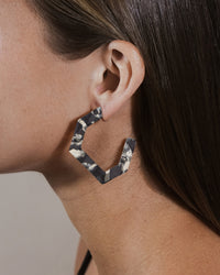 Resin Hex Hoops