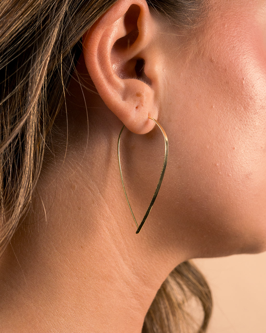 Sterling Silver Bar Threader Earrings