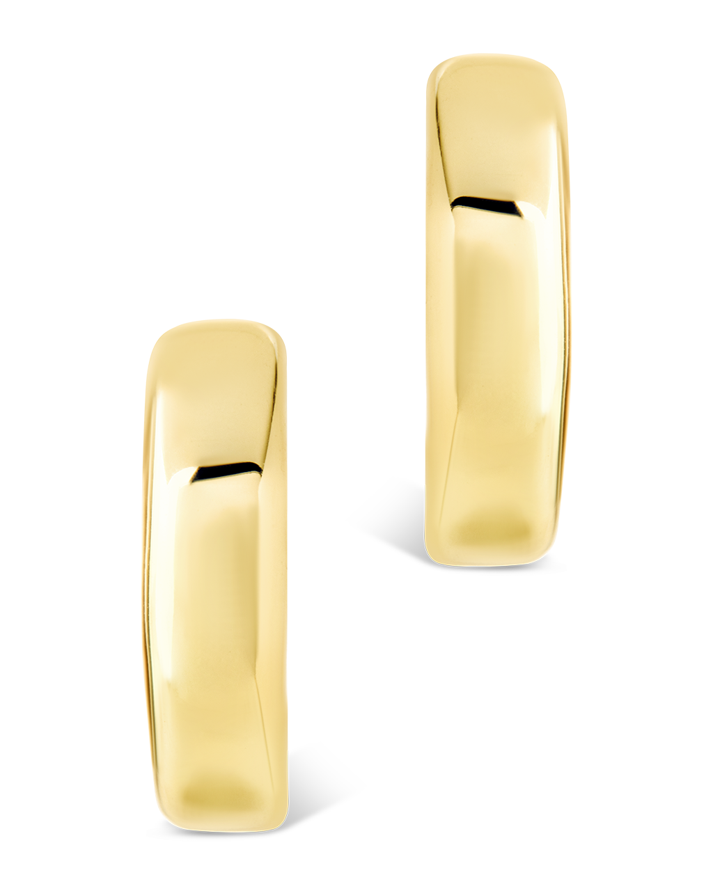 Sterling Silver Marisa Polished Stud Earrings