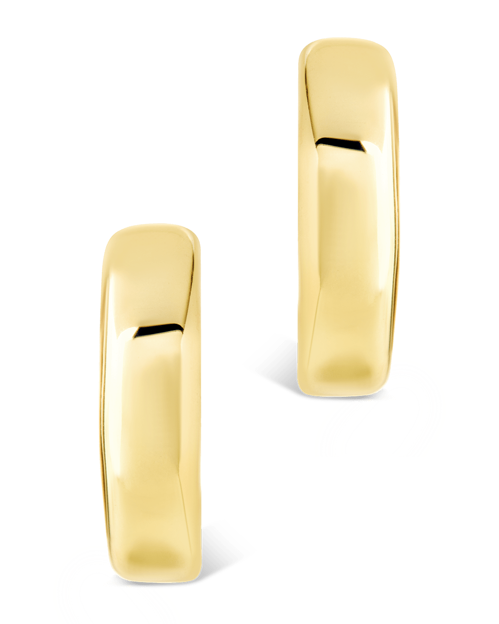 Sterling Silver Marisa Polished Stud Earrings - Sterling Forever
