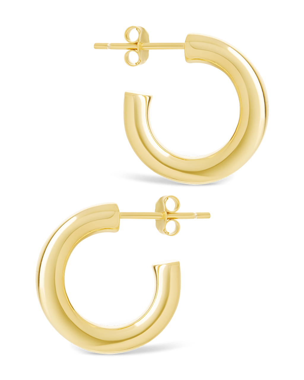 Sterling Silver Marisa Polished Stud Earrings - Sterling Forever