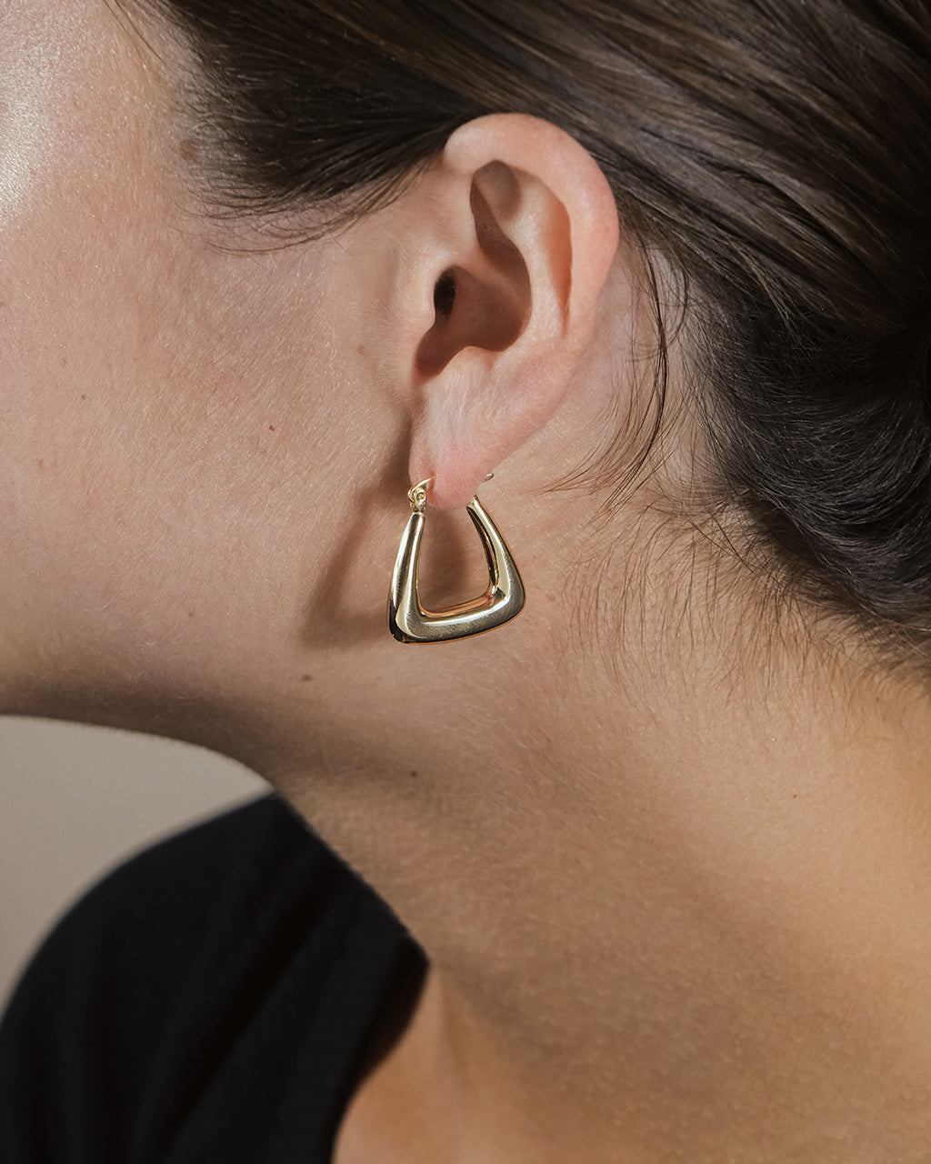アクセサリー 7Cross Gold Hook Earrings STUDIO SEVEN 7 Cross Gold Hoop Earrings | STUDIO SEVEN (スタジオ セブン)