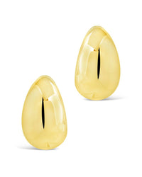 Eclipse Polished Hoop Earrings - Sterling Forever