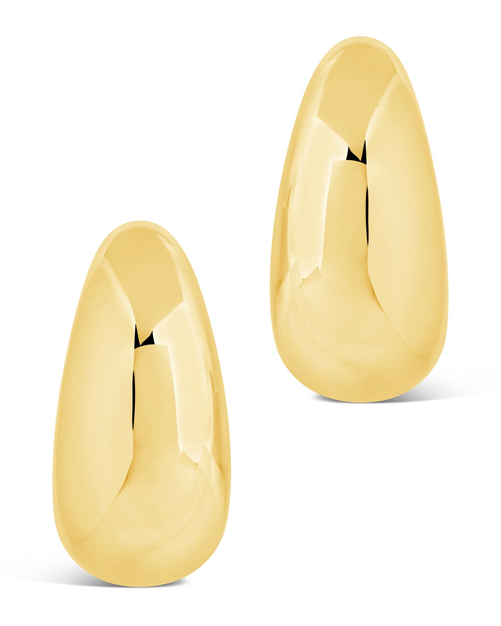 Eclipse Hoops Earring Sterling Forever 