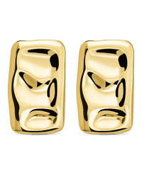 Monet Molten Metal Bar Stud Earrings - Sterling Forever