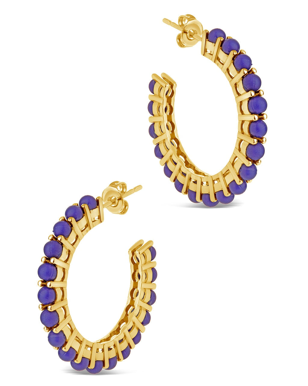 Noella Hoops Earring Sterling Forever 