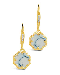 Rose Petal Short Drop Earrings Earring Sterling Forever 
