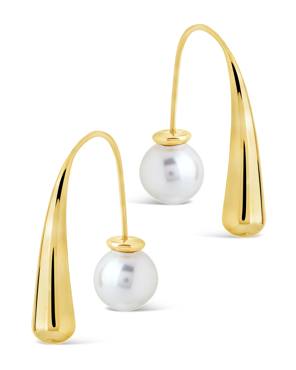 Heidi Pearl Threader Earrings