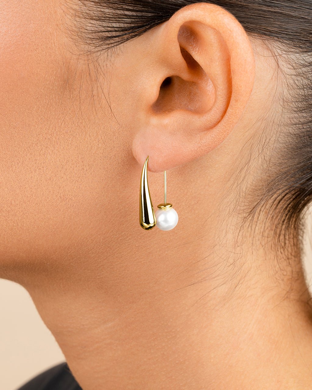 Heidi Pearl Threader Earrings - Sterling Forever