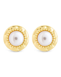 Eudora Pearl Studs - Sterling Forever